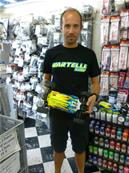 UK-Wartelle-Shop BLACK T-Shirt (different sizes) WS-LINE