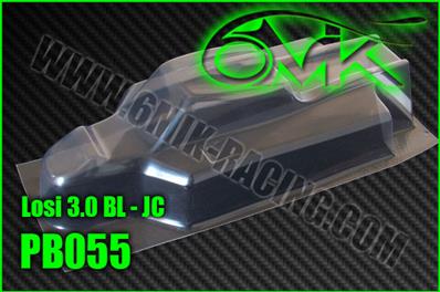 UK-Body lexan for LOSI 8-ight 3.0 BL (unpainted) 6-MIK
