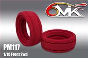 UK-Buggy Tire Inserts 1/10th Front 4x2 (2) 6-MIK