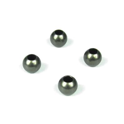 UK-Pivot balls (6.8mm, no flange, sway bars, shock ends, aluminium) (4) TEKNO-RC