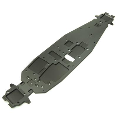 UK-Chassis (7075, 4mm, hard anodized, lightened, NT48.3) TEKNO-RC