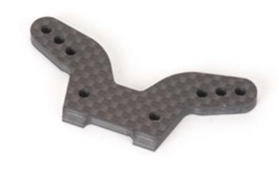 UK-C/F Lowered front shock mount 4mm SCHUMACHER RACING