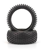 UK-Mini Spike 1/8th Tyre - Silver (pr) SCHUMACHER RACING