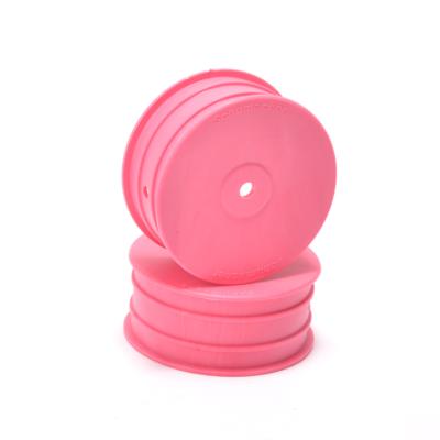 UK-Wheel; Hex Front - Pink- 4WD - pr (2) SCHUMACHER