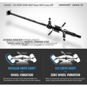 UK-ECS Front Drive Shaft 83mm with 2.5mm Pin - Spring Steelâ X-RAY