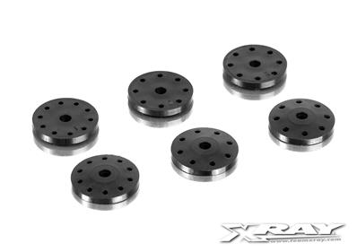 UK-XB808 Shock Piston Set 8-Hole (1.2, 1.3mm) & 10-Hole (1.1mm) X-RAY