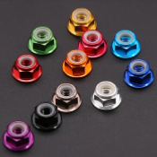 UK-M3 shoulder Locknuts Alu. (10) (choice of color) WS-LINE