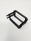 UK-Carbon steering servo mount BLACK for EB48 2.0 / ET48 2.0 LR PROD