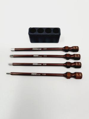 UK-Set of bits for screwdriver 1.5/2.0/2.5/3.0 WS-LINE