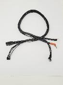 UK-4S PK 4/5mm charging cable Black + Balancing plug for XT90 Charger output (60cm) WS-LINE