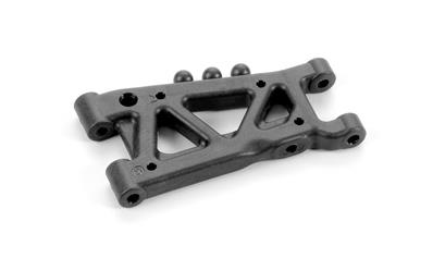 UK-Composite Rear Susp. Arm 1-Hole - Graphite X-RAY