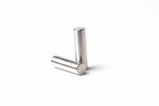 UK-Aluminium idler shaft 5x18mm silver 4x2 PR RACING