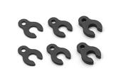 UK-Composite Caster Clips (2) X-RAY