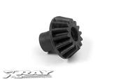 UK-Composite Bevel Drive Gear 14T - Kevlar Graphite X-RAY