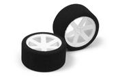 UK-Rear Foam Tire Mounted (2) - Soft X-RAY