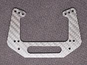 UK-Carbon Rear Shock Tower "Re-edition" for RC10 ép. : 2.5mm LR PROD