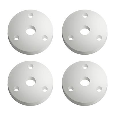 UK-FT 12mm Shock Pistons V2, 3x1.4 mm, flat TEAM-ASSOCIATED