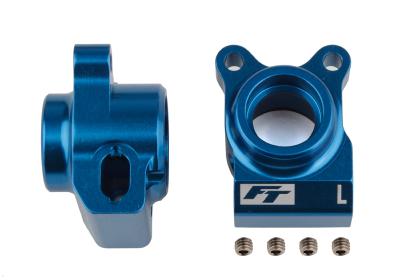 UK-RC10B6.2 FT Rear Hubs, blue aluminum TEAM-ASSOCIATED