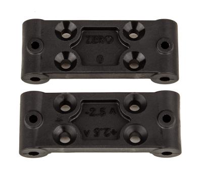 UK-RC10B6.4 Front Bulkhead Set, 0 and 2.5 deg. TEAM-ASSOCIATED