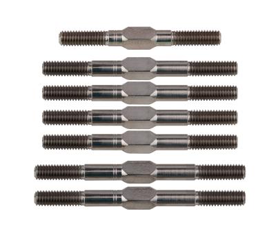 UK-RC10B74.2 FT Titanium Turnbuckle Set, M3.5mm TEAM-ASSOCIATED