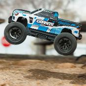 UK-1/10 GRANITE MEGA 665 4X4 RTR Brushed Monster Truck, Blue ARRMA