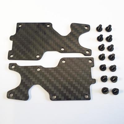 UK-3K Twill carbon Rear arm Cover 1.5mm S35-4 DONUTS RACING