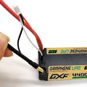 UK-Lipo Batterie 2S 7.6V 4400mAh Gold-NGP 5mm with DEAN cable DXF