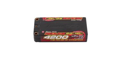 UK-Accu lipo Red Line Shorty 2S HV 7.6V 140C 4200 5mm GENS ACE