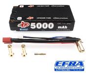 UK-Accu Lipo HV MC4 5000mAh 120C 7.6V LCG Graphene Shorty Pack IP