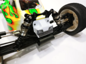 UK-LFR Truck/ Bruggy Body (clear) for HB D8T Evo3, Mugen MBX8T and Sworkz nitro and electric truggies LEADFINGER RACING