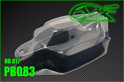 UK-Body lexan "JC" for HB 815/817 (unpainted) 6-MIK