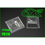 UK-Front wing lexan for 1/8e TT HB/Mugen (2) 6-MIK