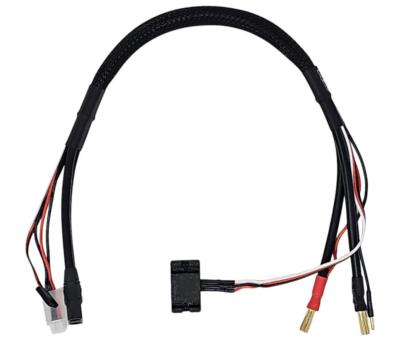 UK-Câble de charge 2S 10AWG PK 5MM avec sonde de Temp. pour sortie chargeur XT90 lg:45cms RC-DISCHAGER