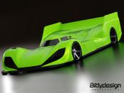 UK-ROBOX 1/12 Pan-car body BITTYDESIGN