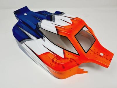 UK-Painted body ST4-Falcon orange/blue/white for S35-4E SWORKZ