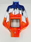 UK-Painted body ST4-Falcon orange/blue/white for S35-4E SWORKZ