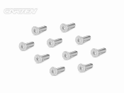 UK-Screw Set 12.9- FH M3x12(Nickel Coating) (10) CARTEN