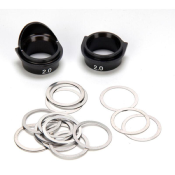 UK-Rear Gearbox Bearing Inserts, Aluminum 8B/8T 2.0 LOSI