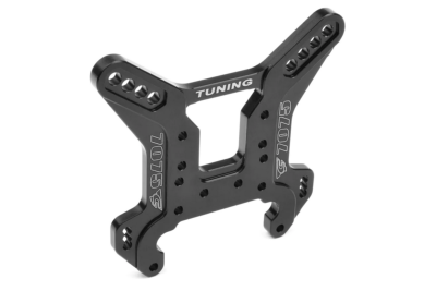 UK-Shock tower rear 5mm hard anodised black SBX-825 CORALLY