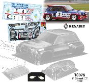 UK-1/10 Renault 5 GT, PHILIPS 190mm (unpainted) TEAM C