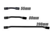 UK-Flexible extension With Futaba Leads 55mm/80mm/200mm (1pcs.) T-WORK'S