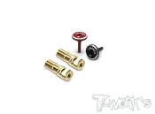UK-Quick Lock Battery Connecter V2 5mm Red/Black + PK 5mm (2+2) T-WORK'S
