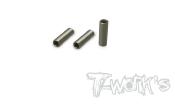 UK-7075-T6 Hard Coated Alum. Idler Gear Shaft ( For Team Associated RC10 B7 ) 3pcs. T-WORKS