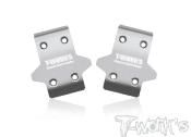 UK-Stainless Steel Front Chassis Skid Protector ( For HB D8 ) 2pcs. T-WORKS
