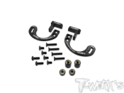 UK-Front Hub Weight System ( For Team Associated RC8 B4.1/B4/T4 ) Can't use 16° KPI T-WORK'S