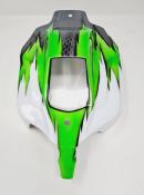 UK-VSE body painted white/green/gun metal for Hobao VSE HOBAO RACING