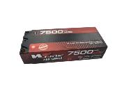 UK-Accu Lipo MIDDLE 7500 140c 2S 7.6V (prises PK 5mm) WS-LINE