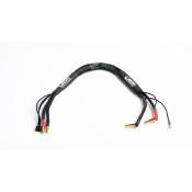 UK-2S-charging lead - 35cm - 4mm, XH to 4/5mm, 2mm LRP