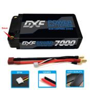 UK-Lipo Batterie 2S 7.6V SHORTY 7000mAh 140C Blue Lightning Series 5mm avec cordon DEAN