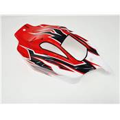 UK-VSE body painted red/white for Hobao VSE HOBAO RACING